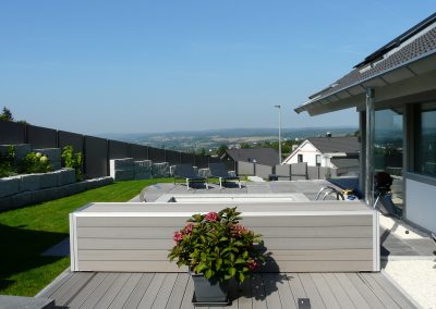 Top Lage für ein Holzskeletthaus